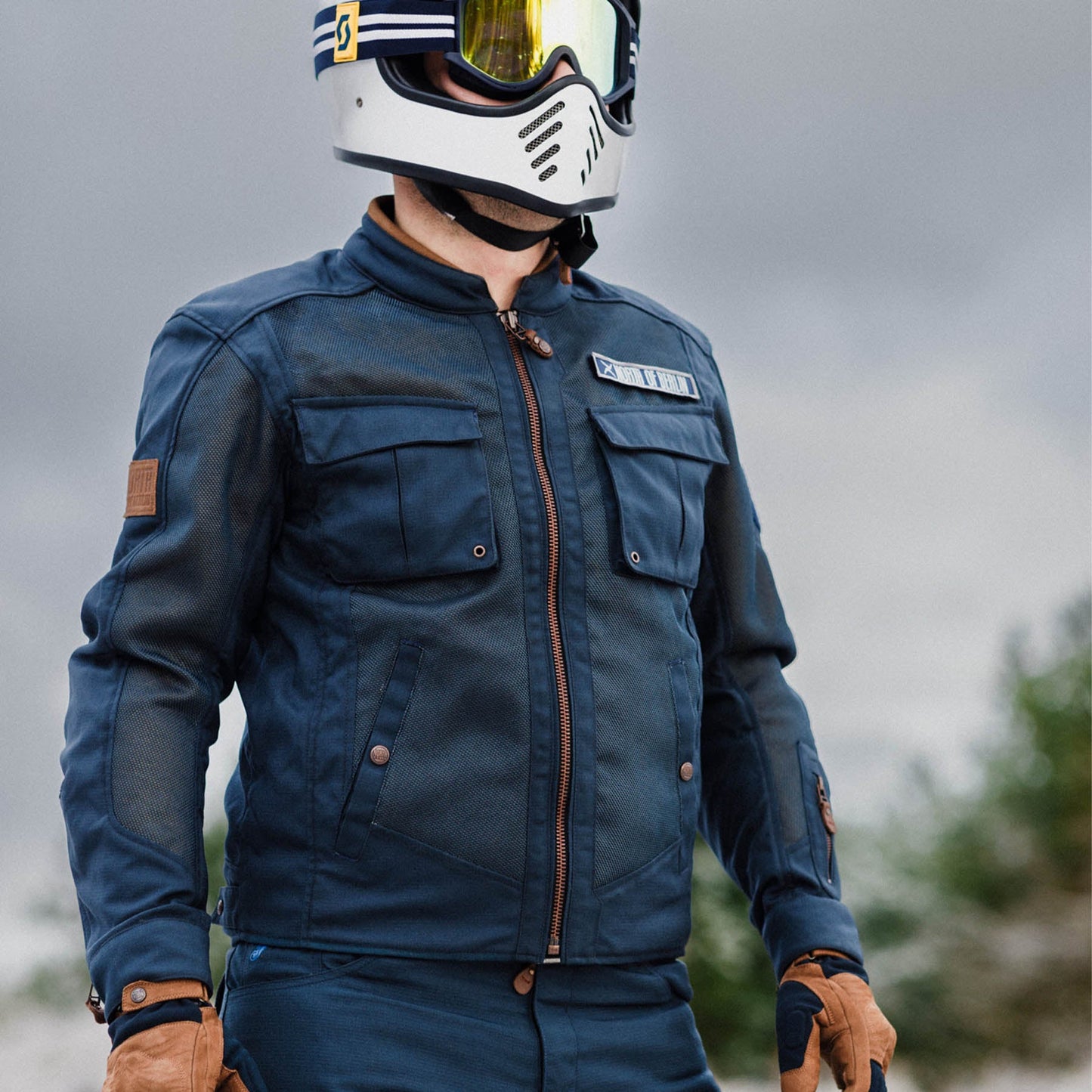 DESERT RIDER MESH JACKE HERREN - Motorradjacke - North of Berlin c/o Riderstyle Trading GmbH